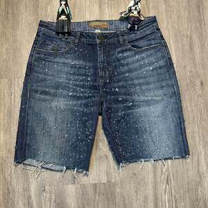 Custom PPD Distressed Denim Jorts by *souledyou* - Men's 32